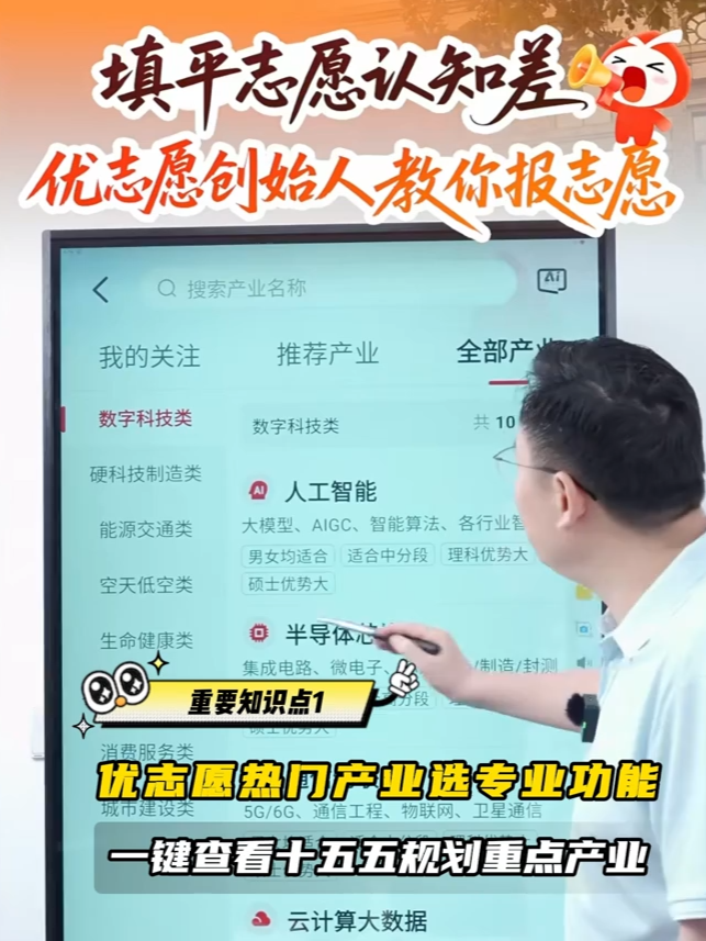 热门产业选专业